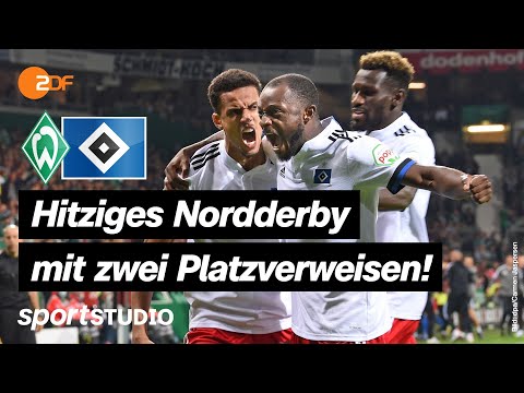 Werder Bremen – HSV Highlights | 2. Bundesliga, 7. Spieltag | sportstudio