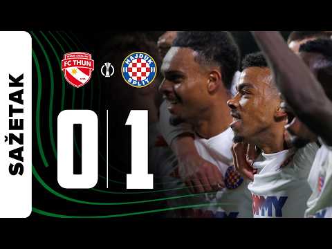 SAŽETAK | Thun 0️⃣:1️⃣ Hajduk | 🔴🔵