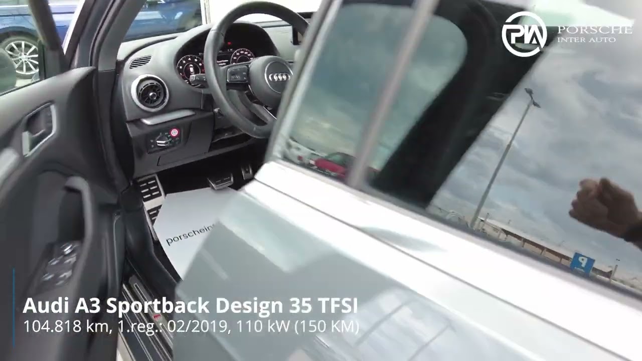 Audi A3 Sportback 35 TFSI Design S tronic - cylinder on