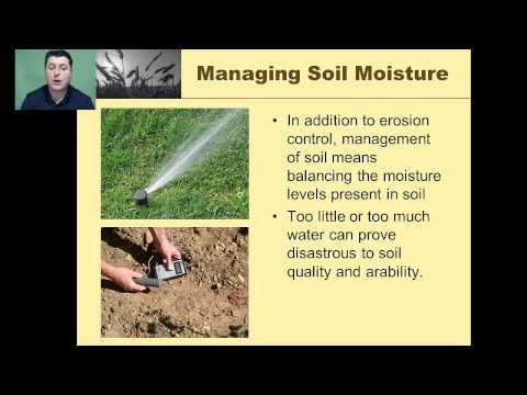 Soil Erosion and Conservation