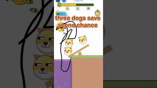 three dogs save scend chance #ytshorts #gaming #youtubeshort #games #gameplay #doge #dogecoin