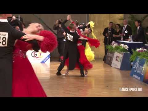 Anton Petanov - Ekaterina Oleynik RUS | Slow Foxtrot | 1/16 WDSF GrandSlam Standard | GOC 2017
