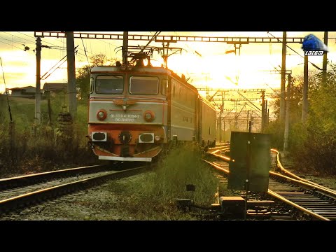 Generalul 060-EA1 41-0394-7&IR367-2"Harghita" Oradea-Brașov pe Apus/on Sunset in Apahida 06 Nov 2020