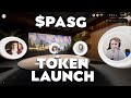PASG Incoming: Token Launch & Public Sale