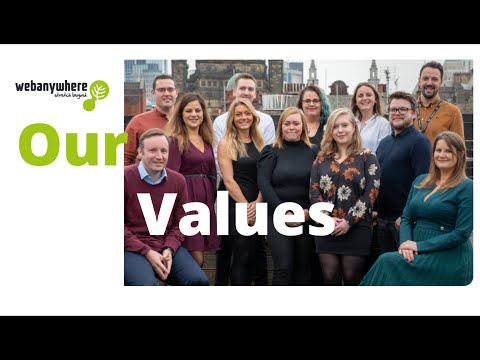Webanywhere - Our Values
