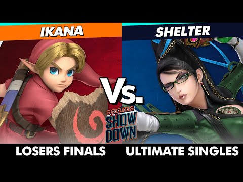 Scrims Showdown 60 Losers Finals - Ikana (Young Link) Vs. Shelter (Bayonetta) SSBU Ultimate