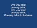 Eruption - One way ticket lyrics 