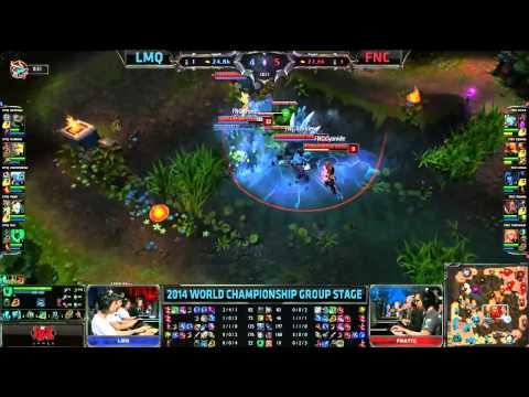 LMQ Xiaoweixiao Fizz VS Fnatic xPeke Lissandra Highlights   S4 World Group