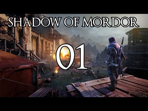 Middle-earth: Shadow of Mordor Walkthrough Part 1 "Prologue" Live Stream Gameplay