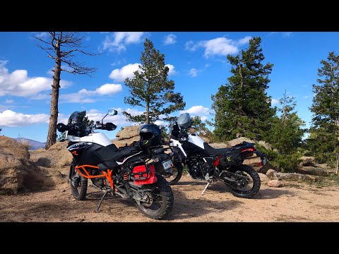 Yamaha Tenere 700 & KTM 1190 Adventure R Go Trail Riding