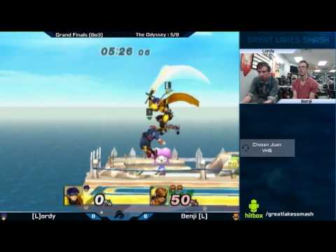 The Odyssey 5/9 Grand Finals - Lordy (Ike) vs. Benji (Falcon)