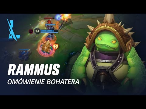 Prezentacja bohatera Rammusa | Rozgrywka ― League of Legends: Wild Rift