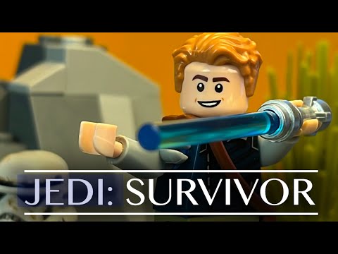 Jedi: Survivor in 109 Seconds | Lego Stop-Motion