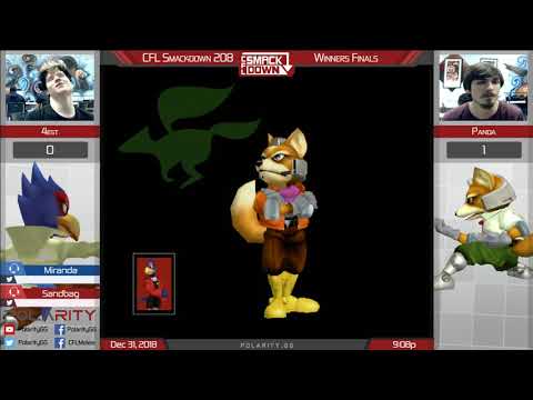 CFL Smackdown Melee 208 - 4est (Falco) vs. Panda (Fox) Winners Finals