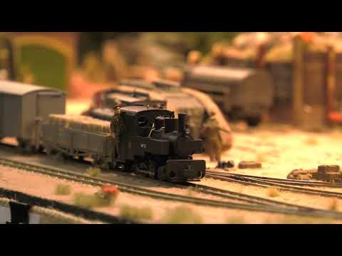 Incredible Amiens 1918 Model Railway Layout