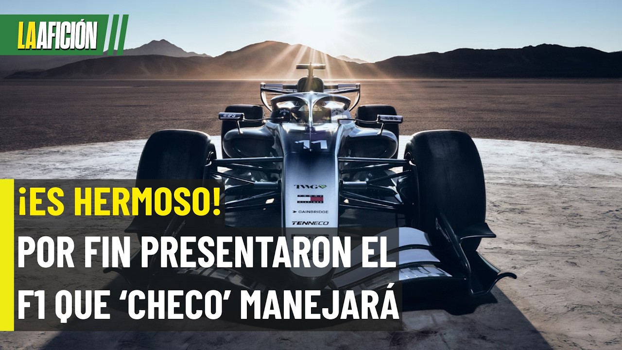 This will be Cadillac's first Formula 1 car with Checo Pérez.