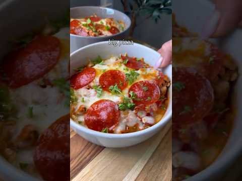 This is the only way I can enjoy my Pizza Bowls