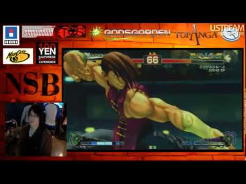 SSF4 AE: tobiga otineyo, 1P, Eita vs -6, Amiyu, noriyasu - NSB24 Final
