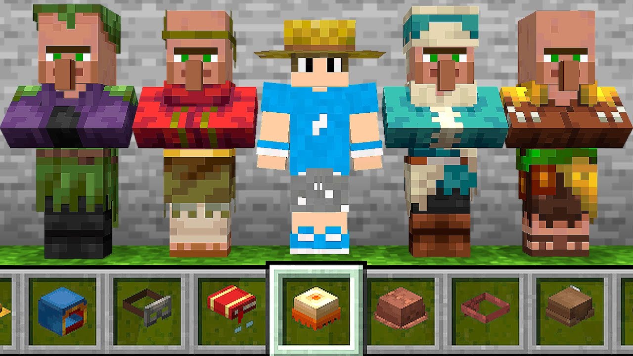 COLEÇÃO DE TODOS OS CHAPÉUS DE VILLAGER