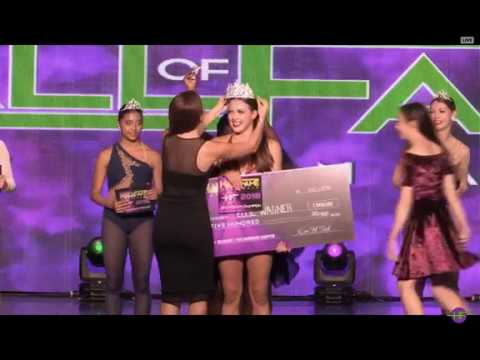 Senior Female American Solo Showdown Champion Announcement (Ellie Wagner - Larkin Dance Studio)
