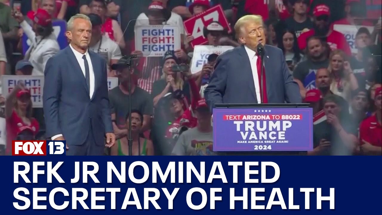 RFK Jr. picked as secretary of health | FOX 13 Seattle