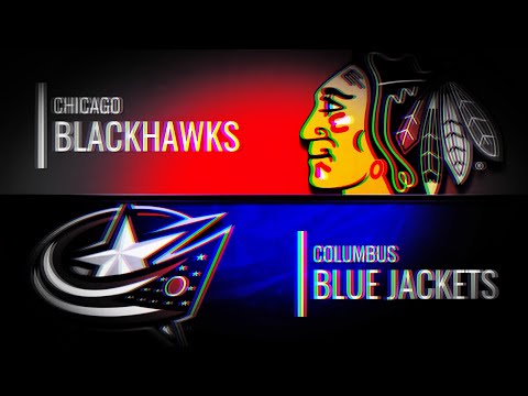 CHICAGO BLACKHAWKS VS COLUMBUS BLUE JACKETS 4/10/21