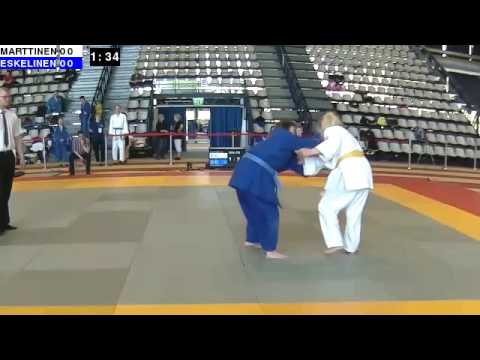 Sovelletun judon SM 2017: SN-78: MARTTINEN - ESKELINEN