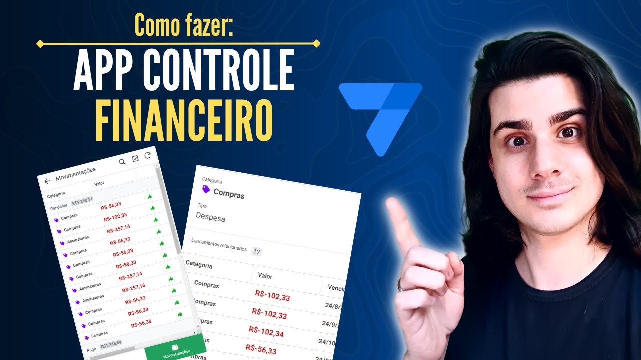 Como fazer um app de Controle Financeiro na AppSheet? APP TUTORIAL - Aula 1