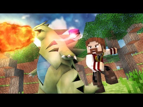 Minecraft POKÉMON SAFARI #2 - CAPTUREI UM TYRANITAR BUGADO ?!