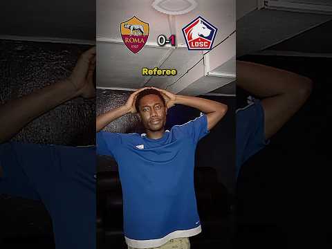 Roma vs Lille💀 #football #fyp