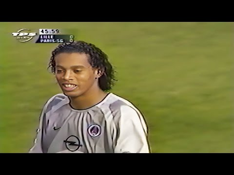 Ronaldinho & Okocha Legendary Show For PSG In 2002