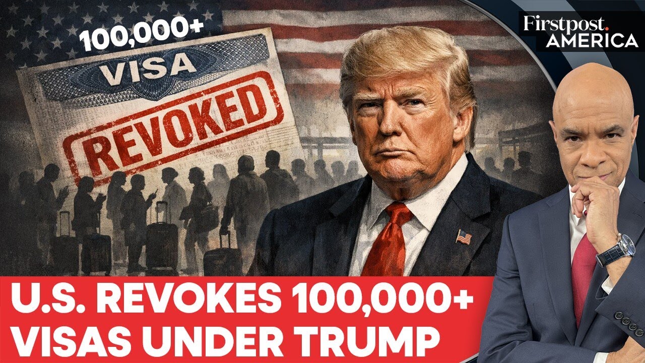 US: 100,000 Visas Cancelled Under Trump; Golden Card, $100K H-1B Hike | Firstpost America | N18G