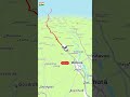 Car Trip From New Delhi To Agra India Travelroutes Travelboast Cartrip Map