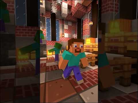 Minecraft but it’s a MONSTER Mash!? #shorts