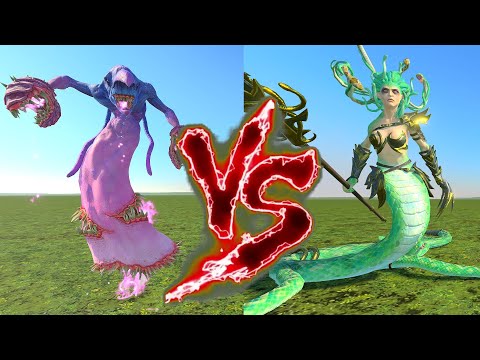 Exalted Flamer of Tzeentch VS Bloodwrack Medusa. Total War Warhammer 3