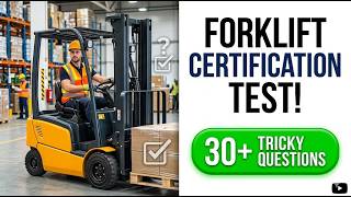 Forklift Certification Test 2026: Pass Your OSHA Exam First Try with Practice Questions