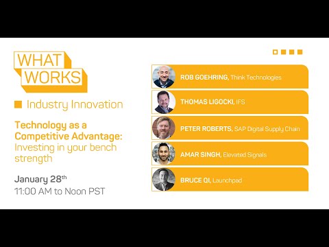 Technology as a Competitive Advantage - YouTube