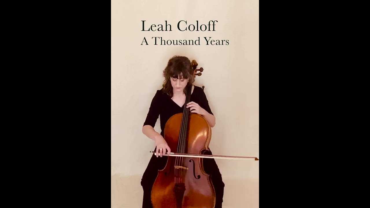 Promotional video thumbnail 3 for Leah Coloff, solo cello