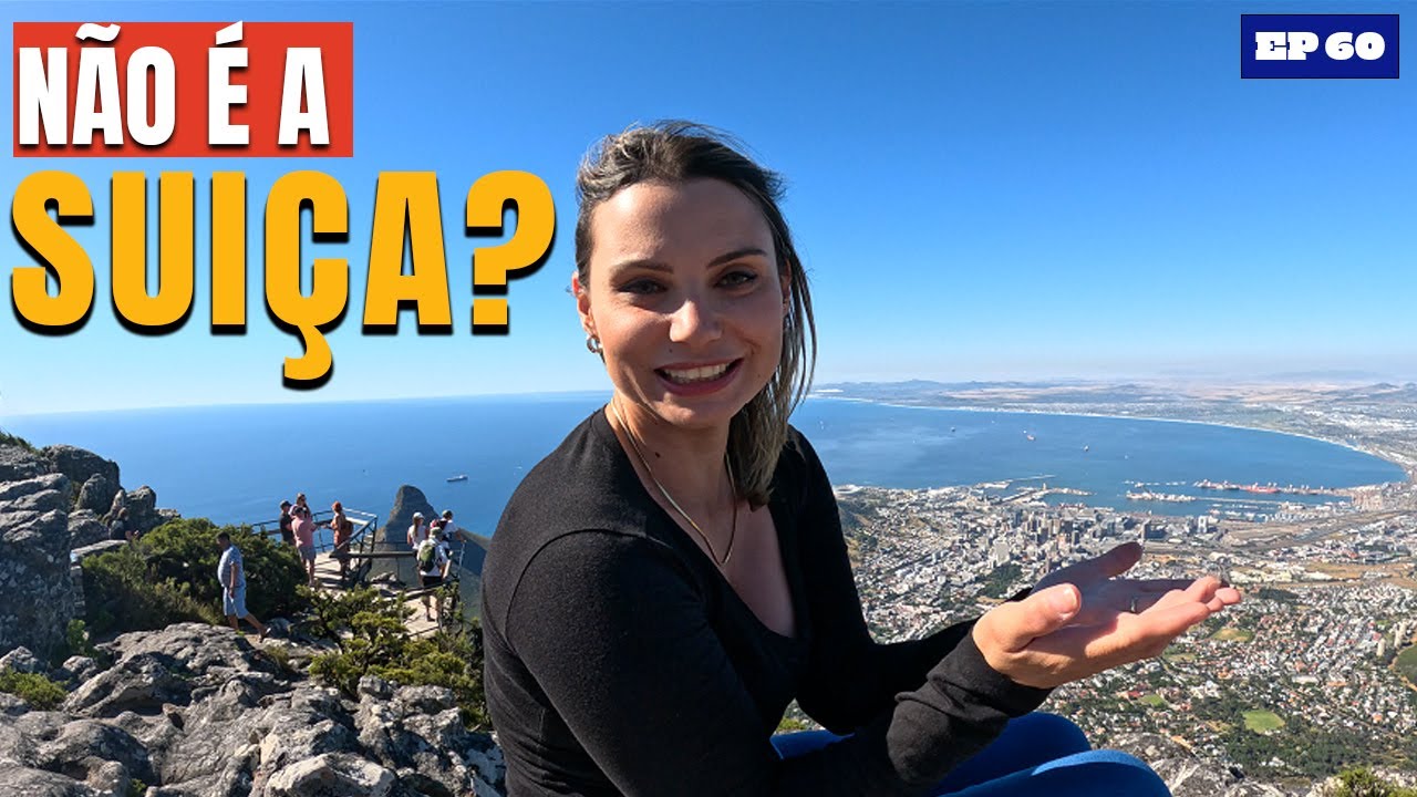 A CIDADE mais TURÍSTICA da  ÁFRICA DO SUL. Conheça CAPE TOWN / CIDADE DO CABO.