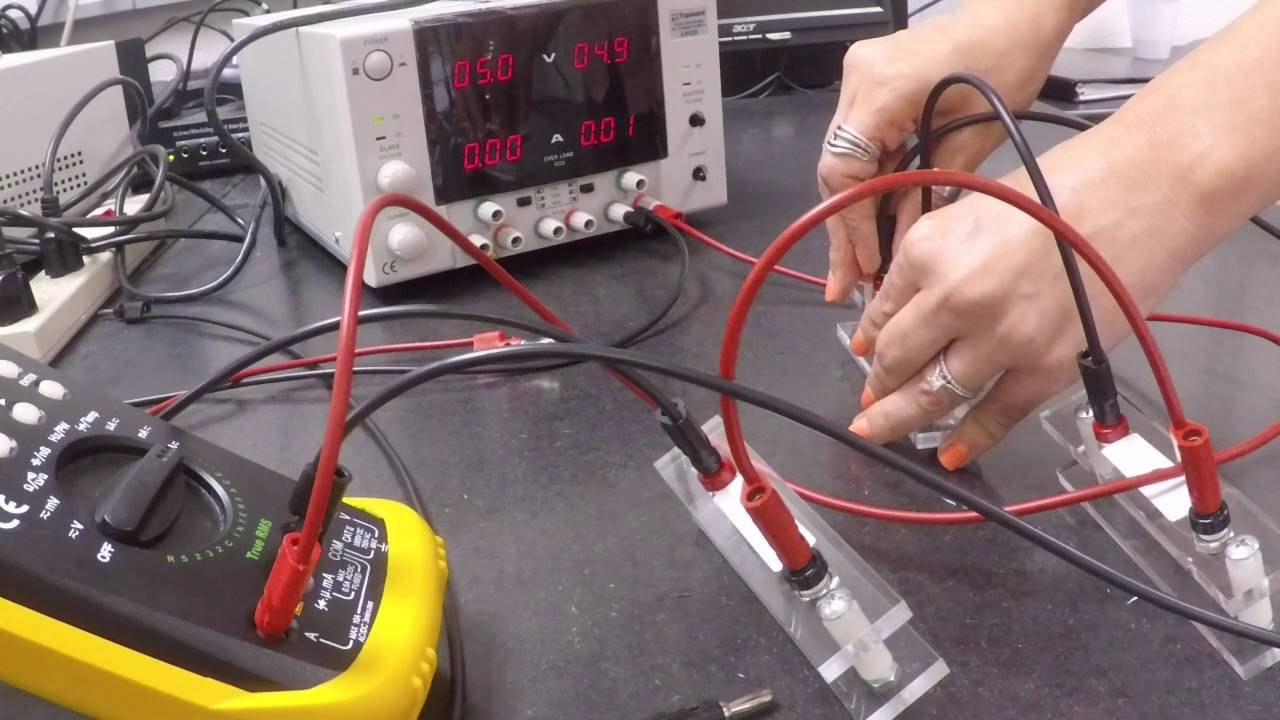 DC Circuits and Kirchhoff's Rules - Experimental procedure