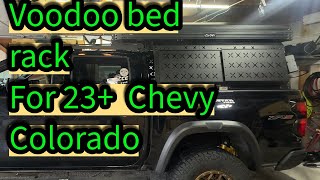 voodoo bed rack for 23+ Chevy Colorado @kbvoodoofabrications987  #chevytrucks #zr2