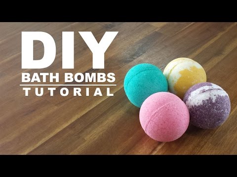 DIY Bath Bomb Tutorial, Dean Wilson