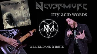 NEVERMORE - My Acid Words - Full Cover - (Pepe Maiden) 4K