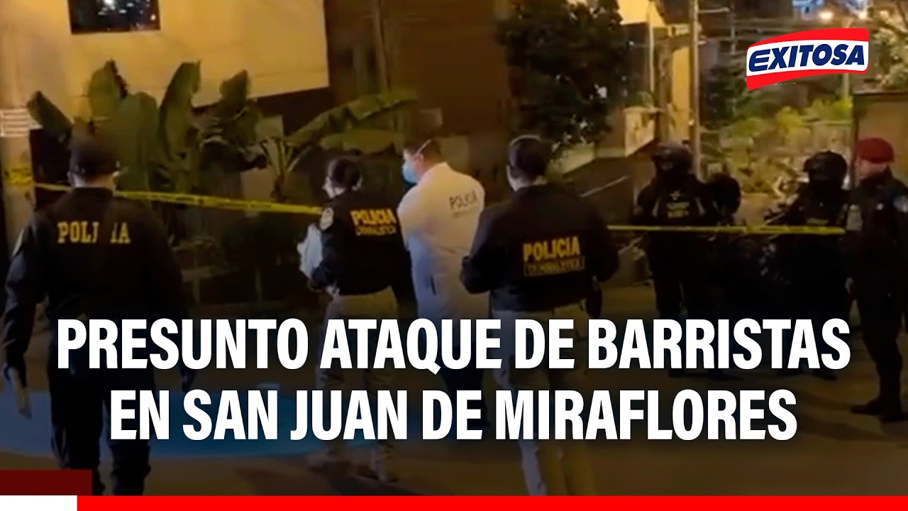 🔴🔵 Crimen en SJM: Menor fue víctima de presunto ataque de barristas