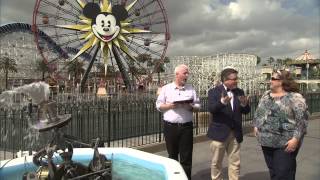 World of Color Fountain Demonstration - "The Chuck and Jason Show"