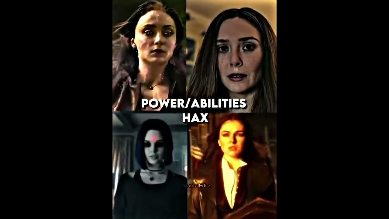 SCARLET WITCH & DARK PHOENIX VS RAVEN & ZATANNA (Live action) #shorts