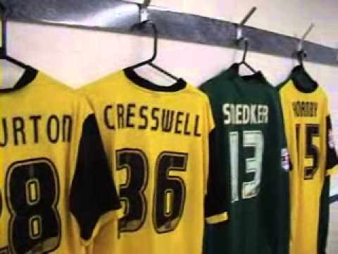 WARM UP: Preparations as the players travel to Exeter City