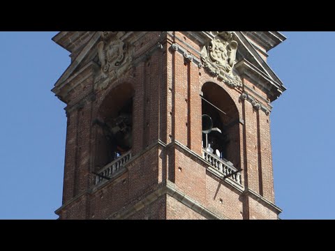 The marvellous sound of the bells of Monza Cathedral (Italy)