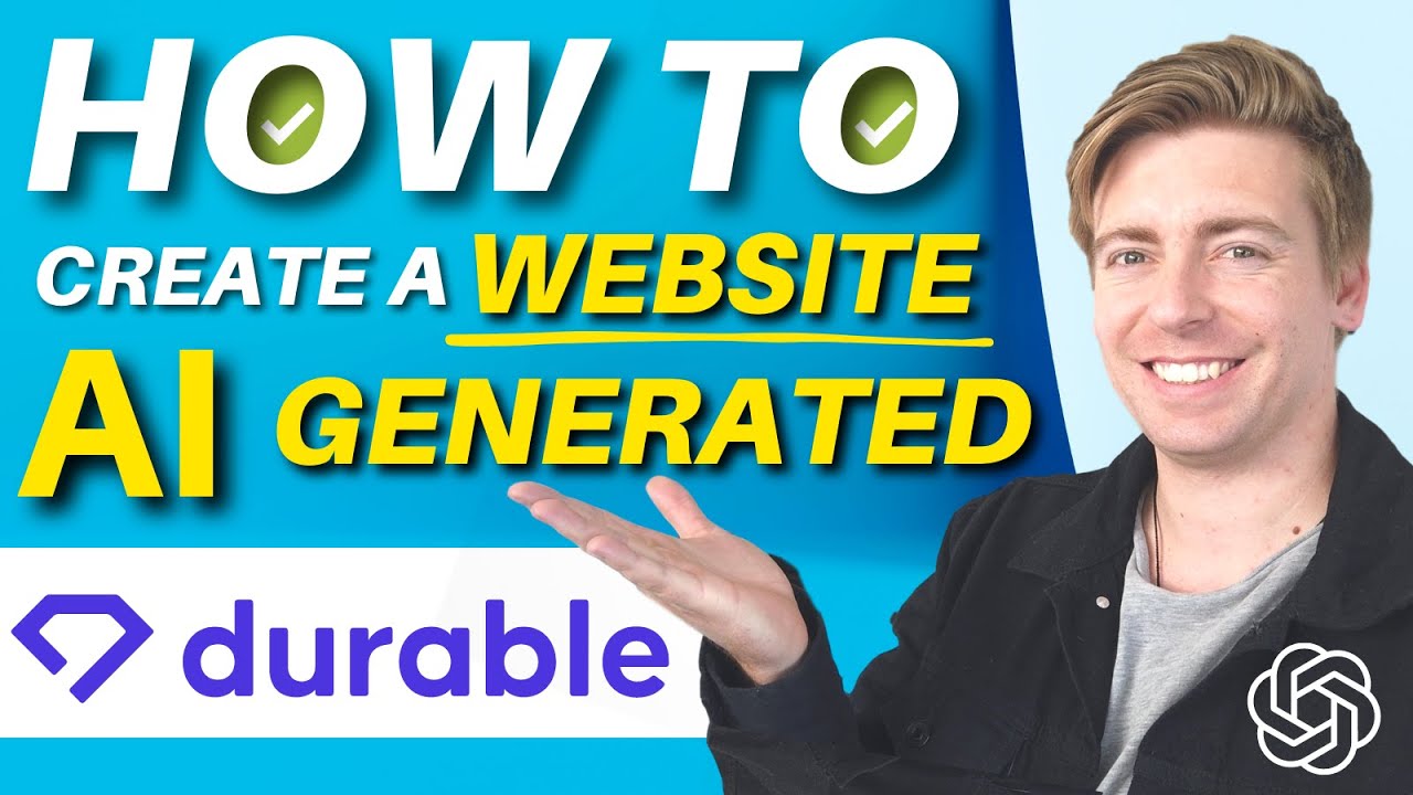 Durable AI Website Builder Tutorial | AI Tool Kit, CRM, Invoicing &amp; More for Small Biz