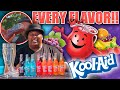 Every Kool Aid Soda Flavor Mixed Chugged Out A Huge Glass Boot